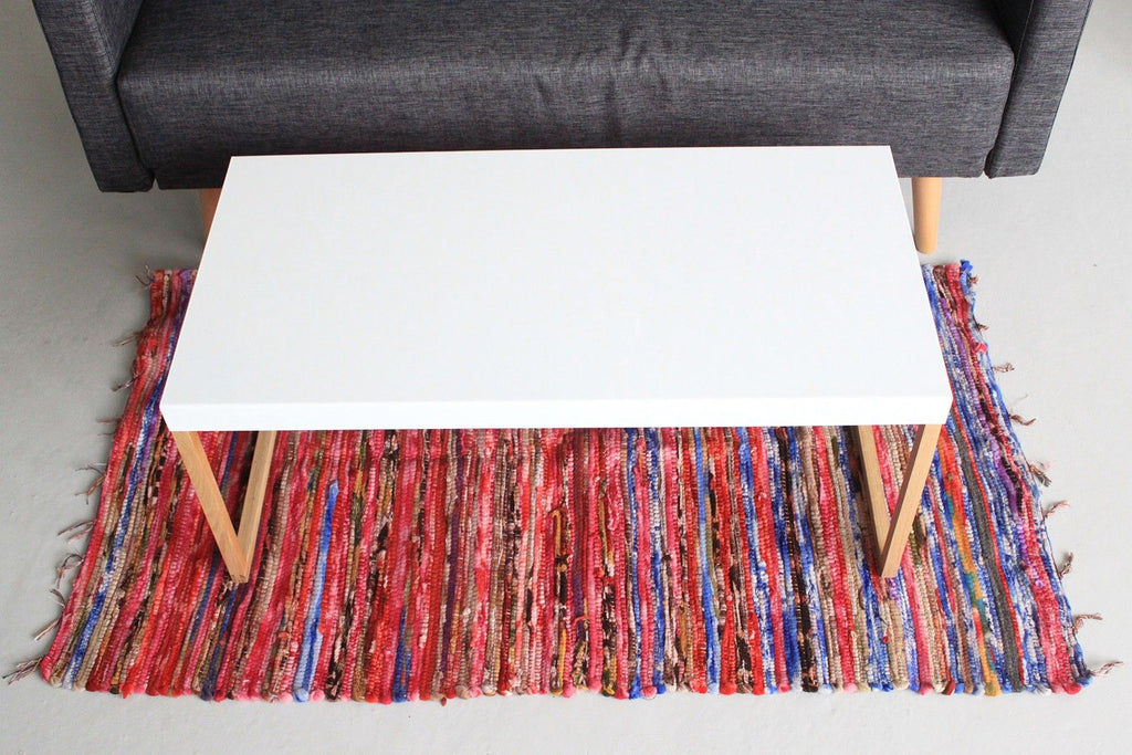 Alfombra de retales tamaño mediano - 128x75cm