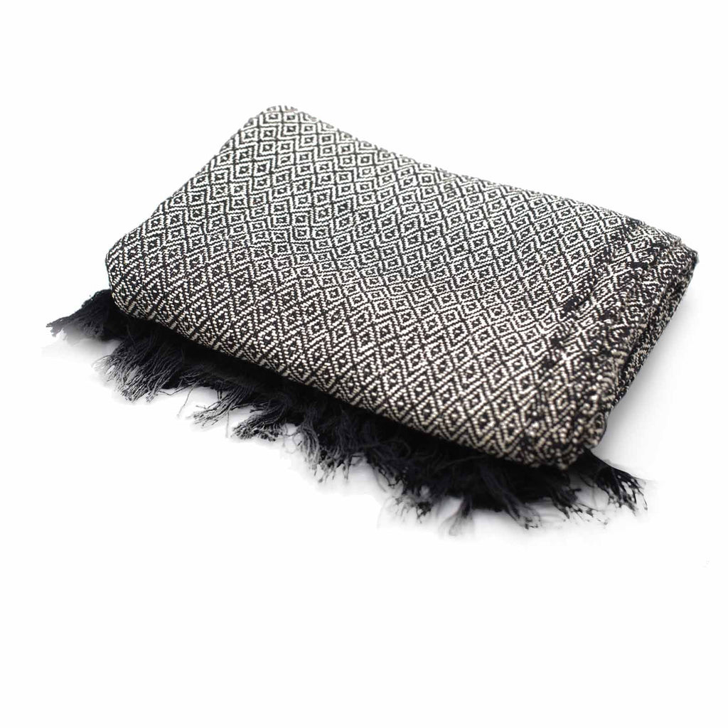 Mantas Boho Comfort - Carbón
