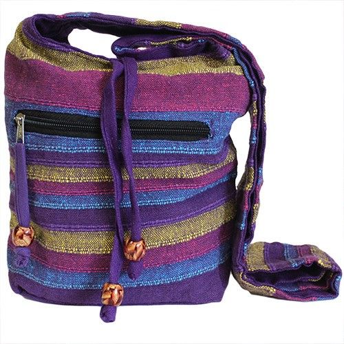Bolso bandolera Nepal - Flores silvestres