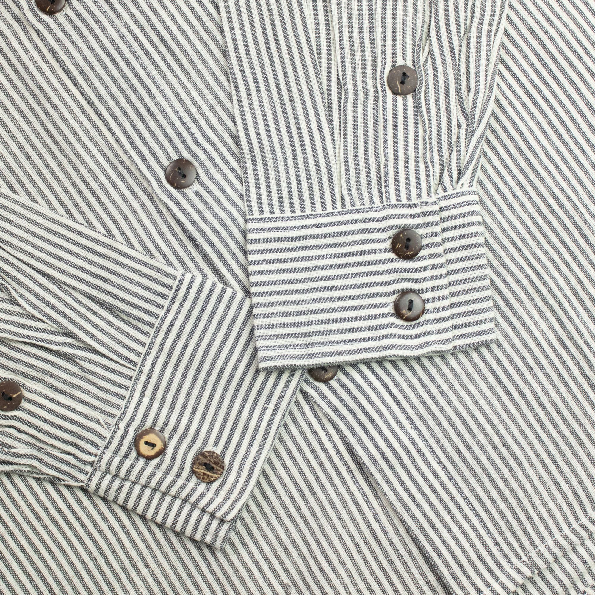Camisa Nomad Sari Grandad - Cinza Pedra - XL