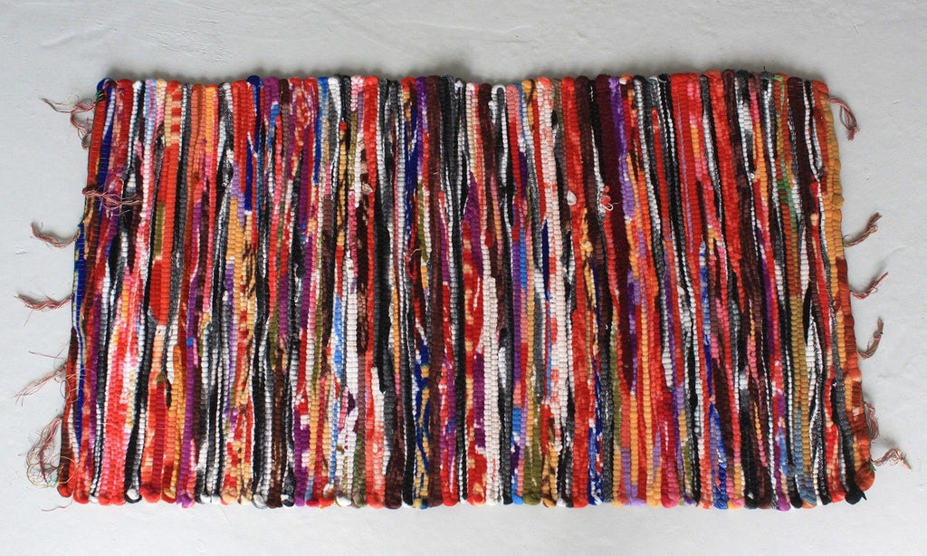 Tapete pequeno de retalhos - 50x90cm
