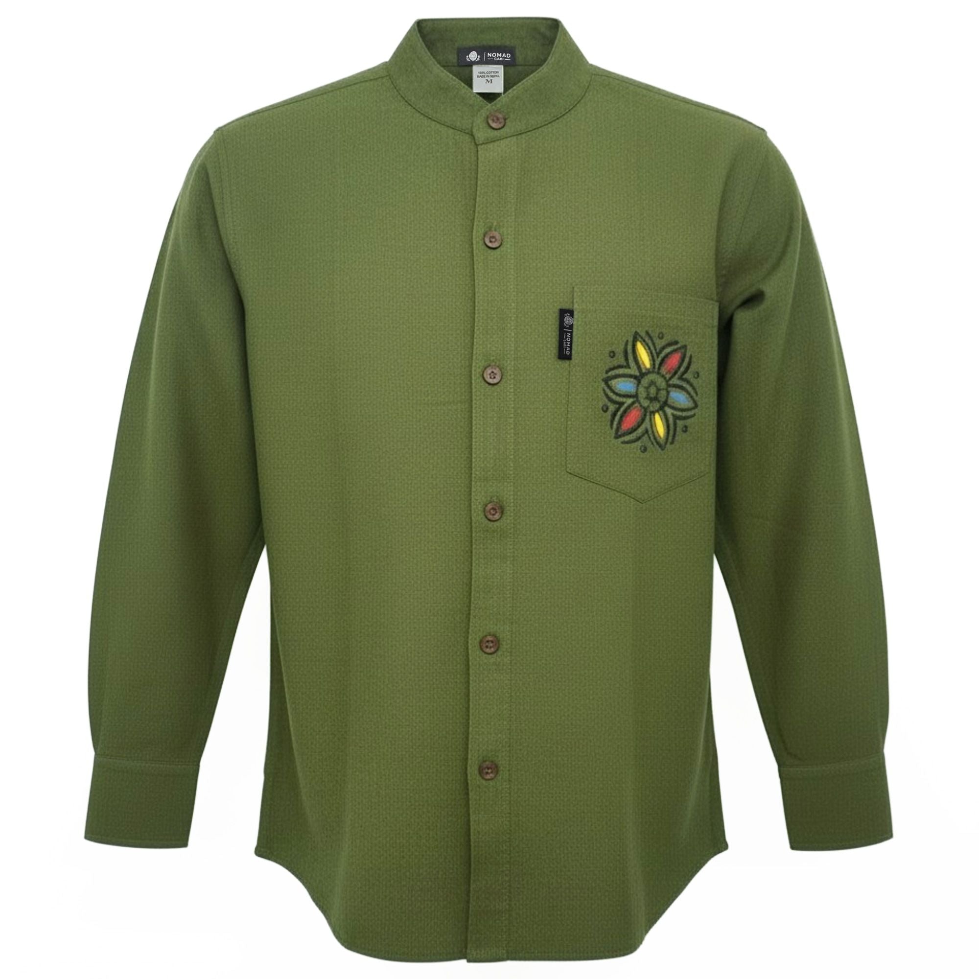 Camisola Nomad Sari Kathmandu - Verde Floresta - XXL