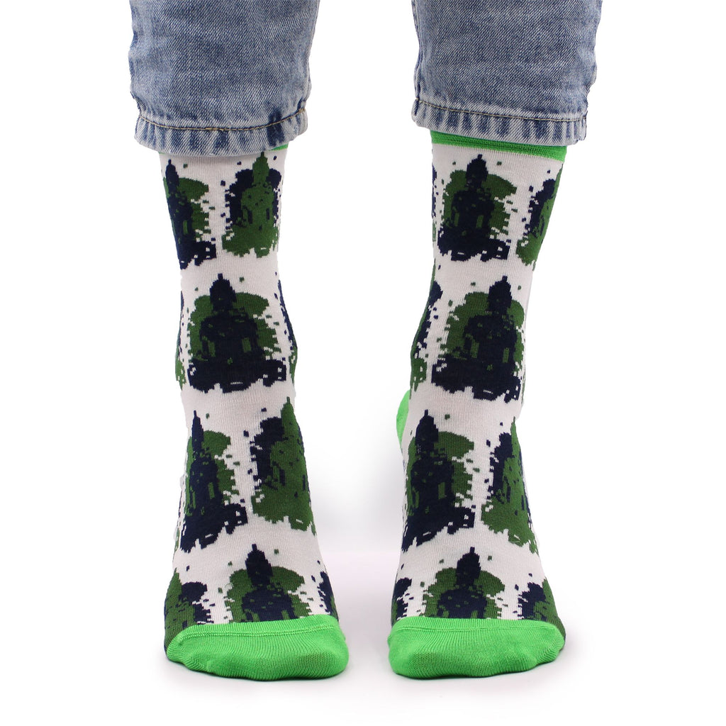 Meias Bamboo Hop Hare (P/M) - Bali Buddha
