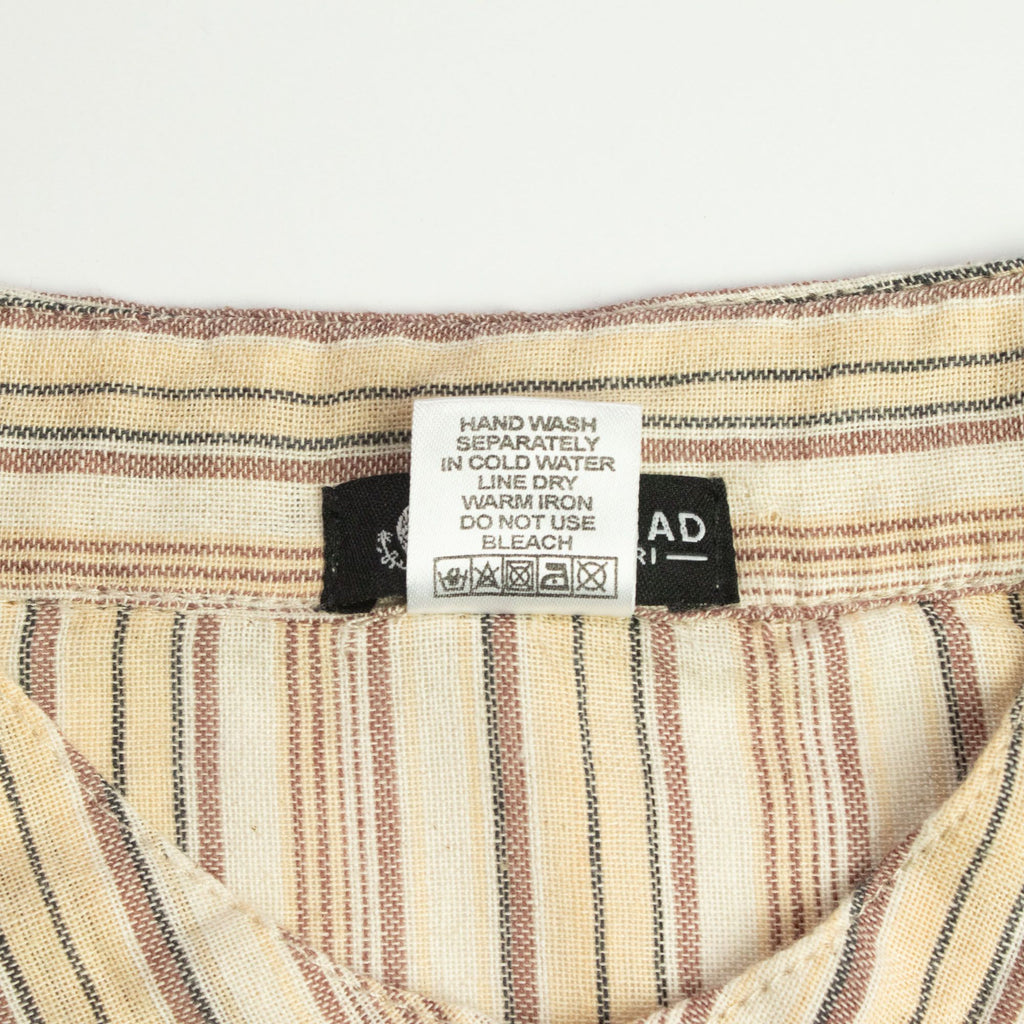 Camisa Nomad Sari Grandad - Castanho Bege - Tamanho Grande