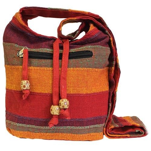 Nepal Sling Bag – Sonnenuntergangsrot