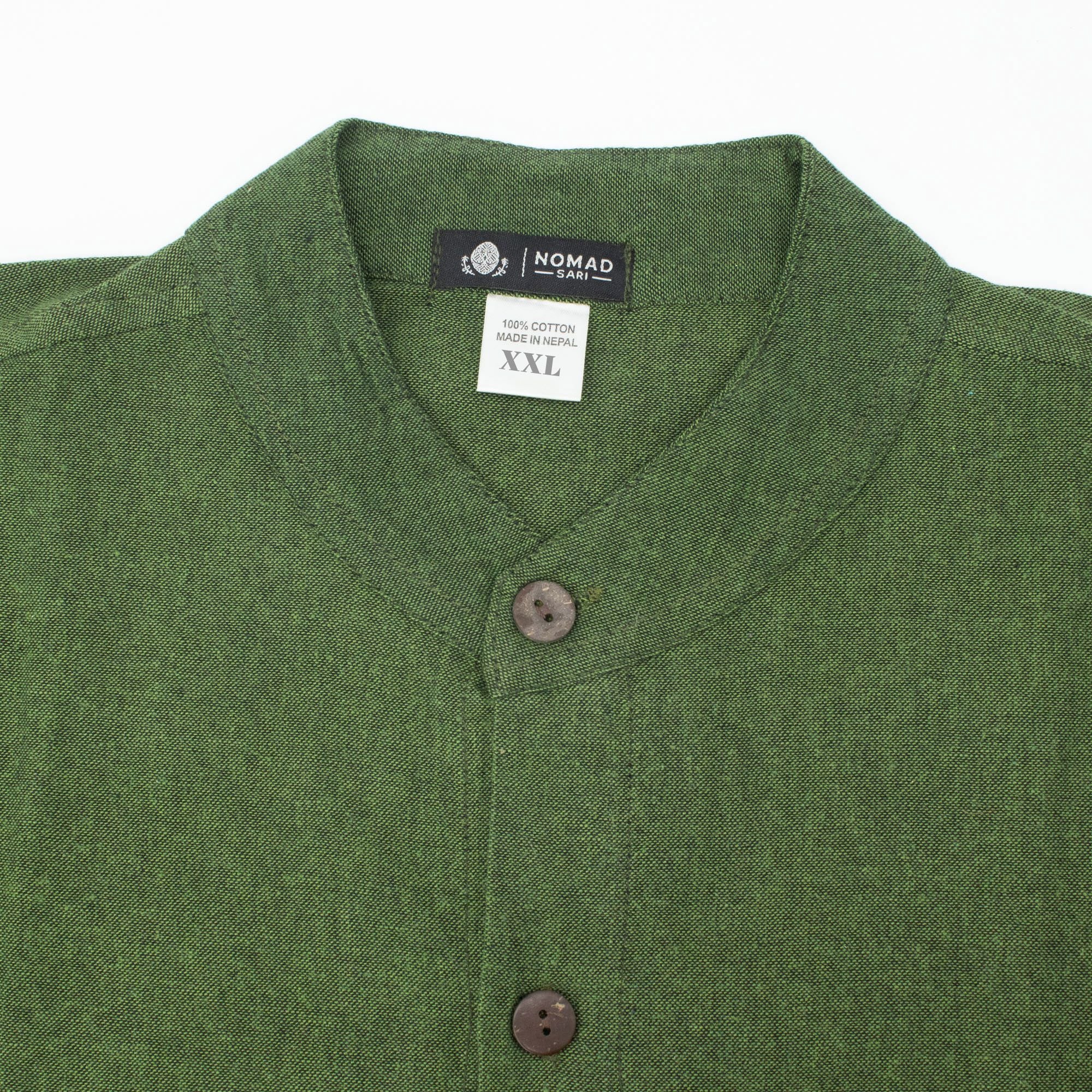 Camiseta Nomad Sari Kathmandu - Verde Bosque - XXL
