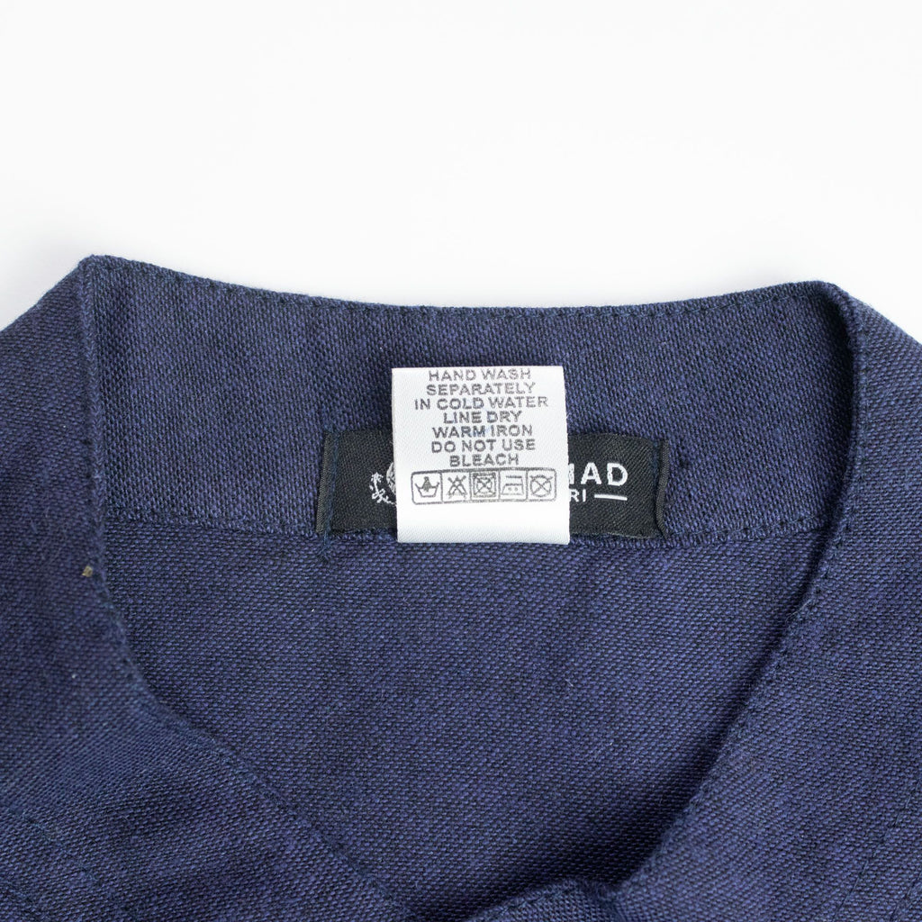 Nomad Sari Kathmandu Hemd – Indigo – Größe L