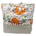 Bolsa shopper con asa de cuerda - Perezosos