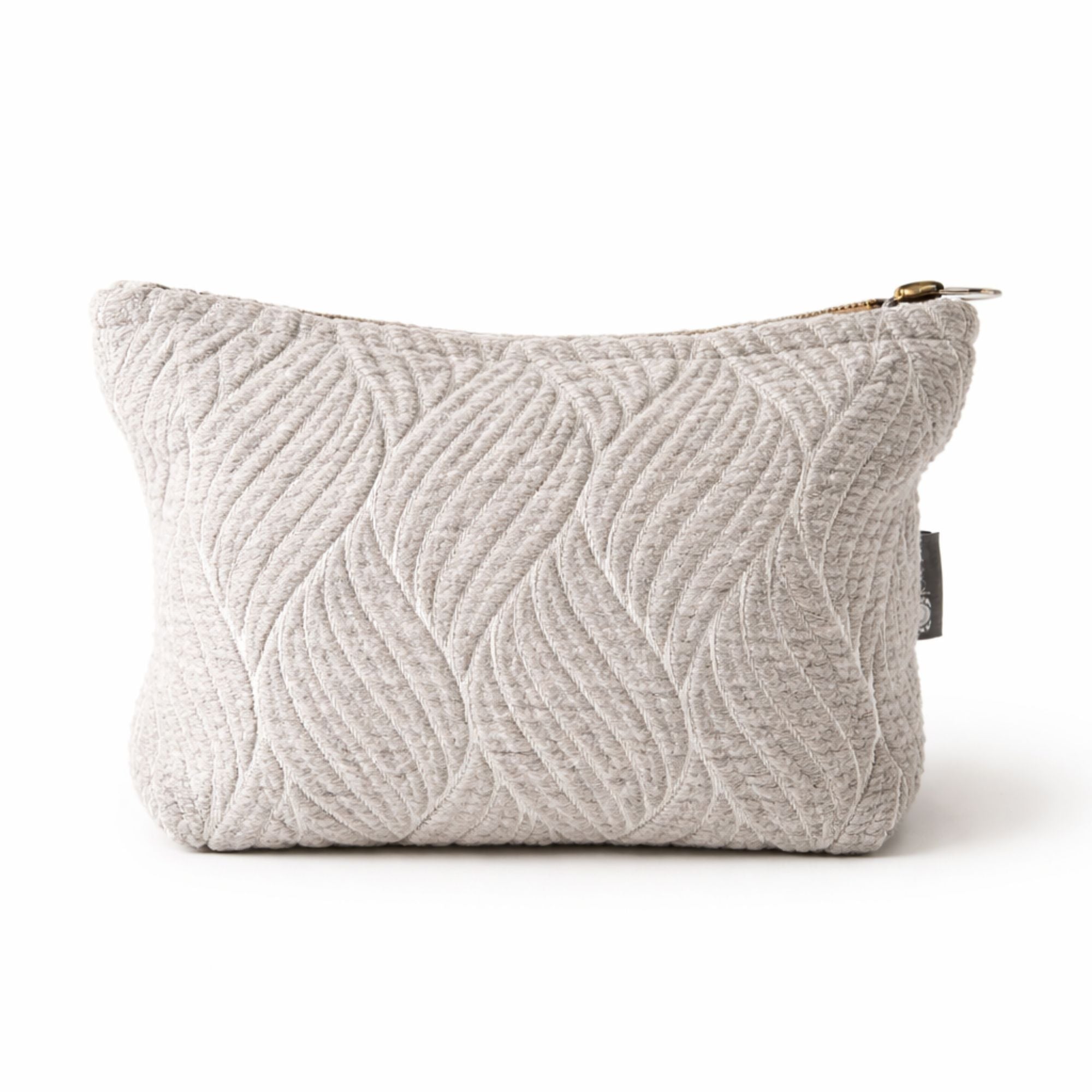 Nomad Sari Indian Jacquard Neceser - Moonlit Weave
