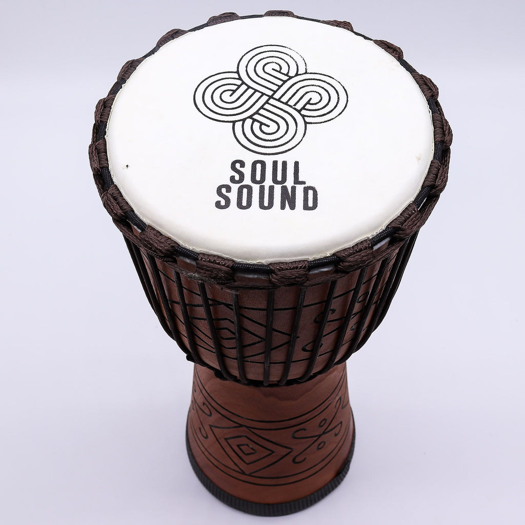Tambor Pro Djembe Grande "Som da Alma" – Som Profundo – 50 cm