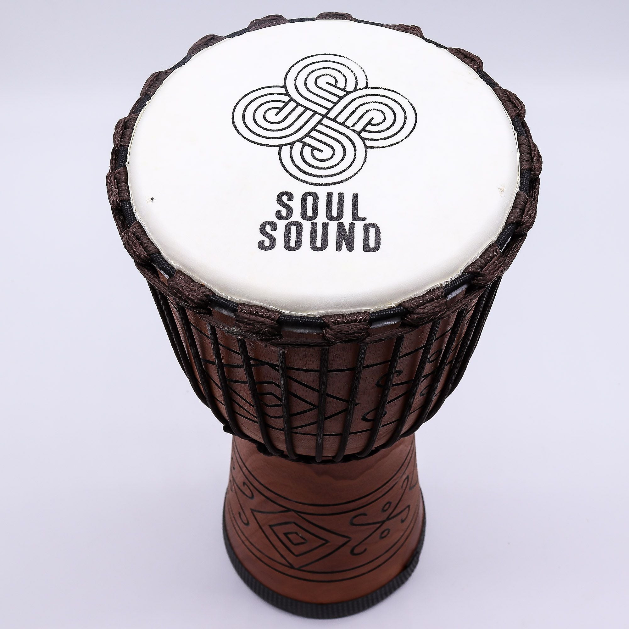 Tambor Pro Djembe Grande "Som da Alma" – Som Profundo – 50 cm