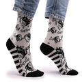 Meias de bambu Hop Hare (P/M) - Ying Yang