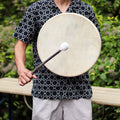 Espíritu del Oso - Tambor Chamán y Baqueta - Afinable - 40 cm