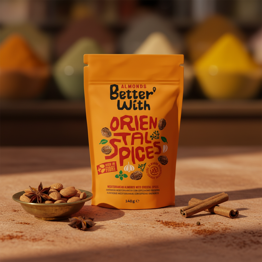 Amêndoas de Idanha com Especiarias Orientais - 140g