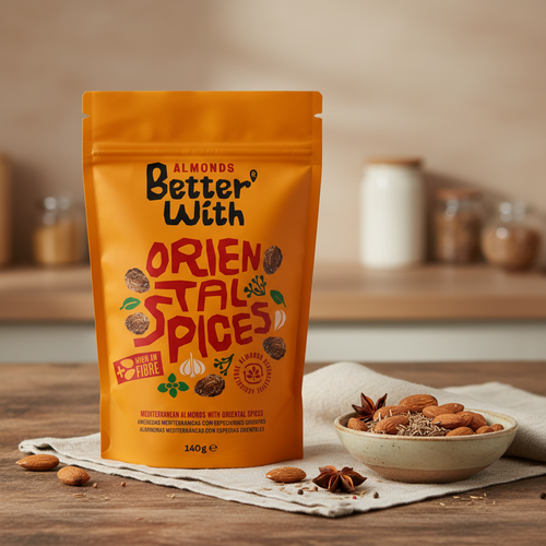 Idanha Mandeln mit 5 Gewürzen – 140 g