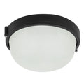 Aplique de pared para jardín E27 IP44 negro sin bombilla [BO-132-N]