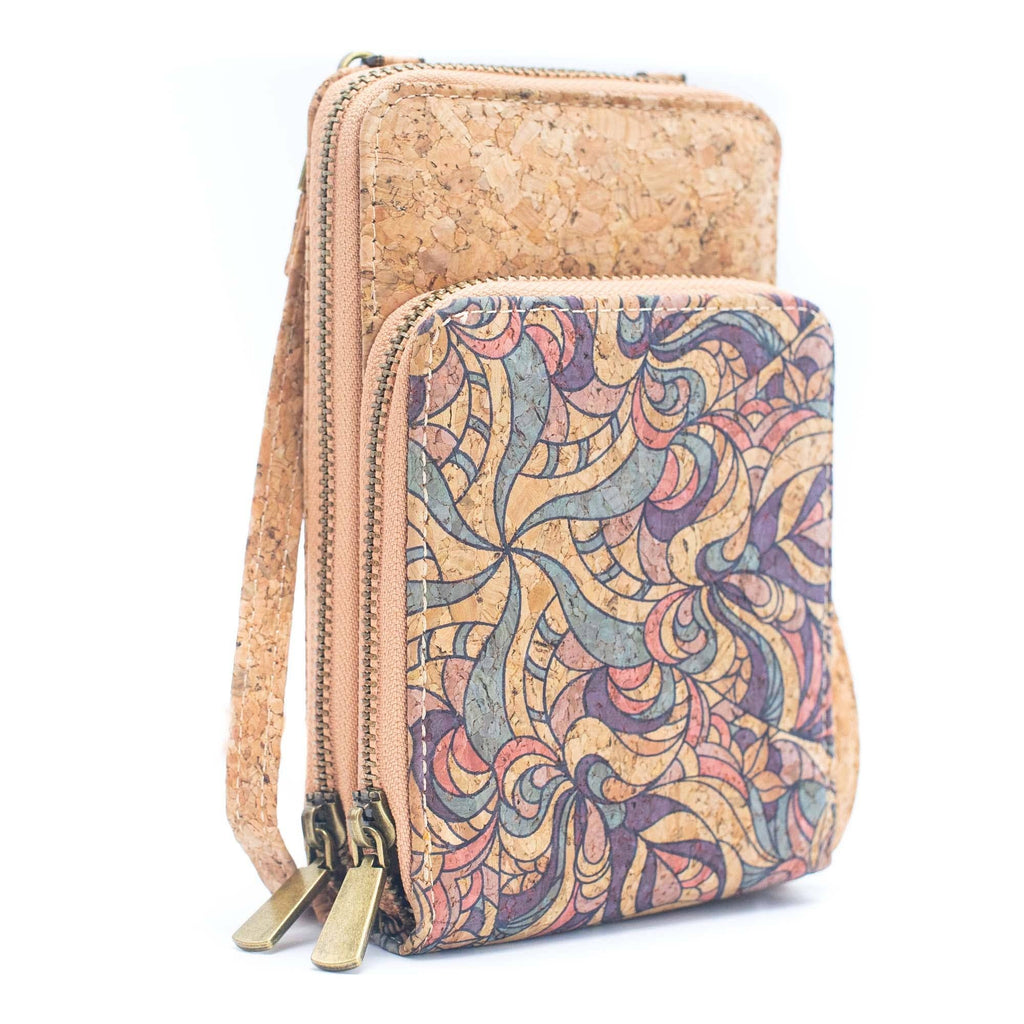 Handytasche aus Naturkork für Damen, Umhängetasche BAGD-2240