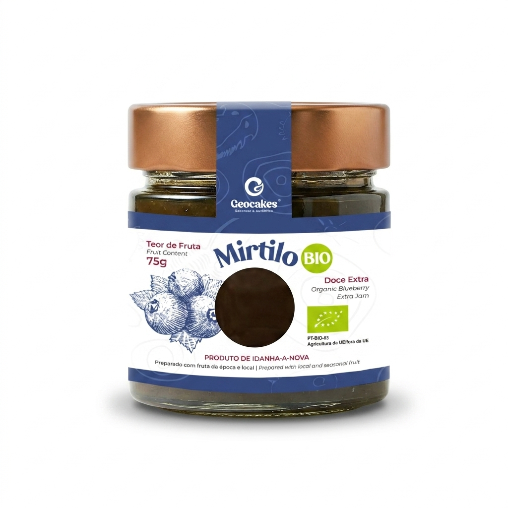 Doce Extra de Mirtilo Biológico da Beira Baixa