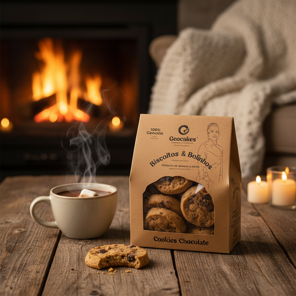 Cookies de Nueces y Chocolate Geocakes | Beira Baixa