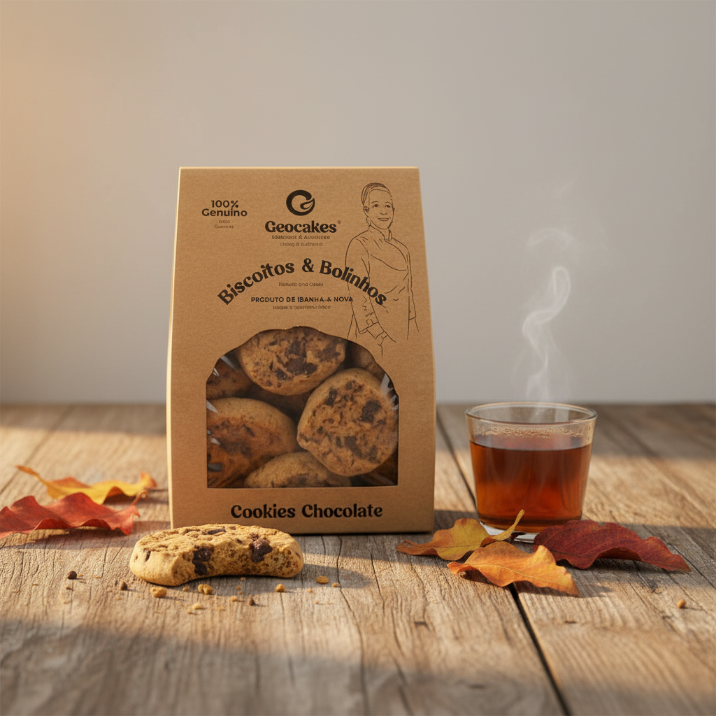 Cookies de Nueces y Chocolate Geocakes | Beira Baixa
