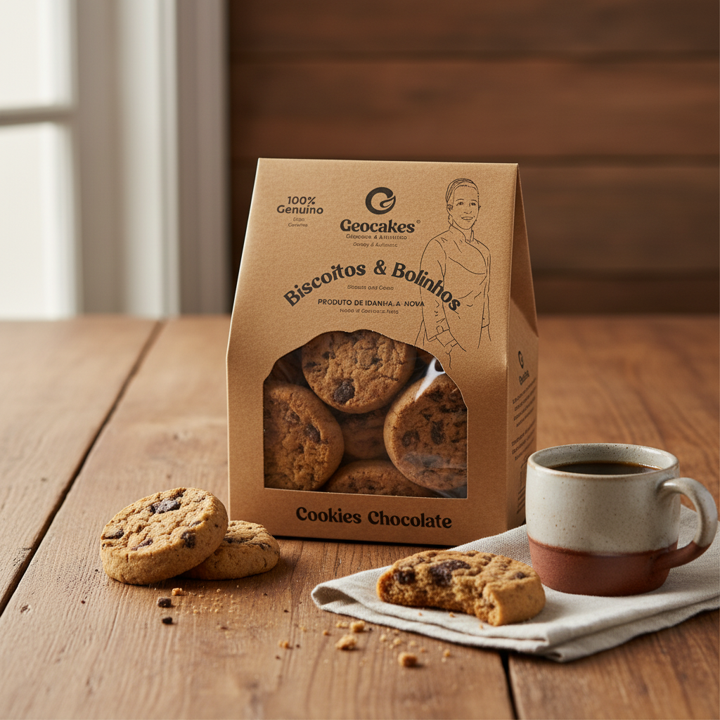 Cookies de Nueces y Chocolate Geocakes | Beira Baixa