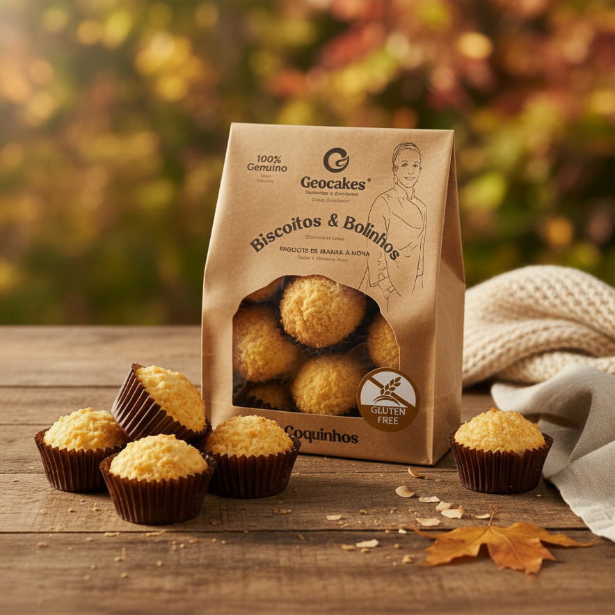 Cocos sin gluten Geocakes - Pastelería artesanal en Beira Baixa