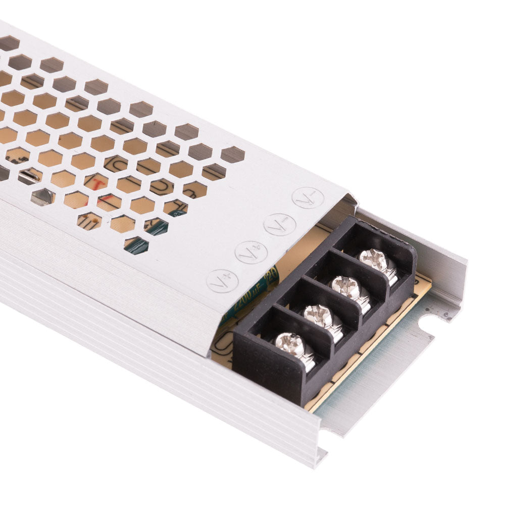 Transformador LED Ultrafino 150W 12VCC_110V-220V/CA IP20 [CP-150-12_220 IP21]