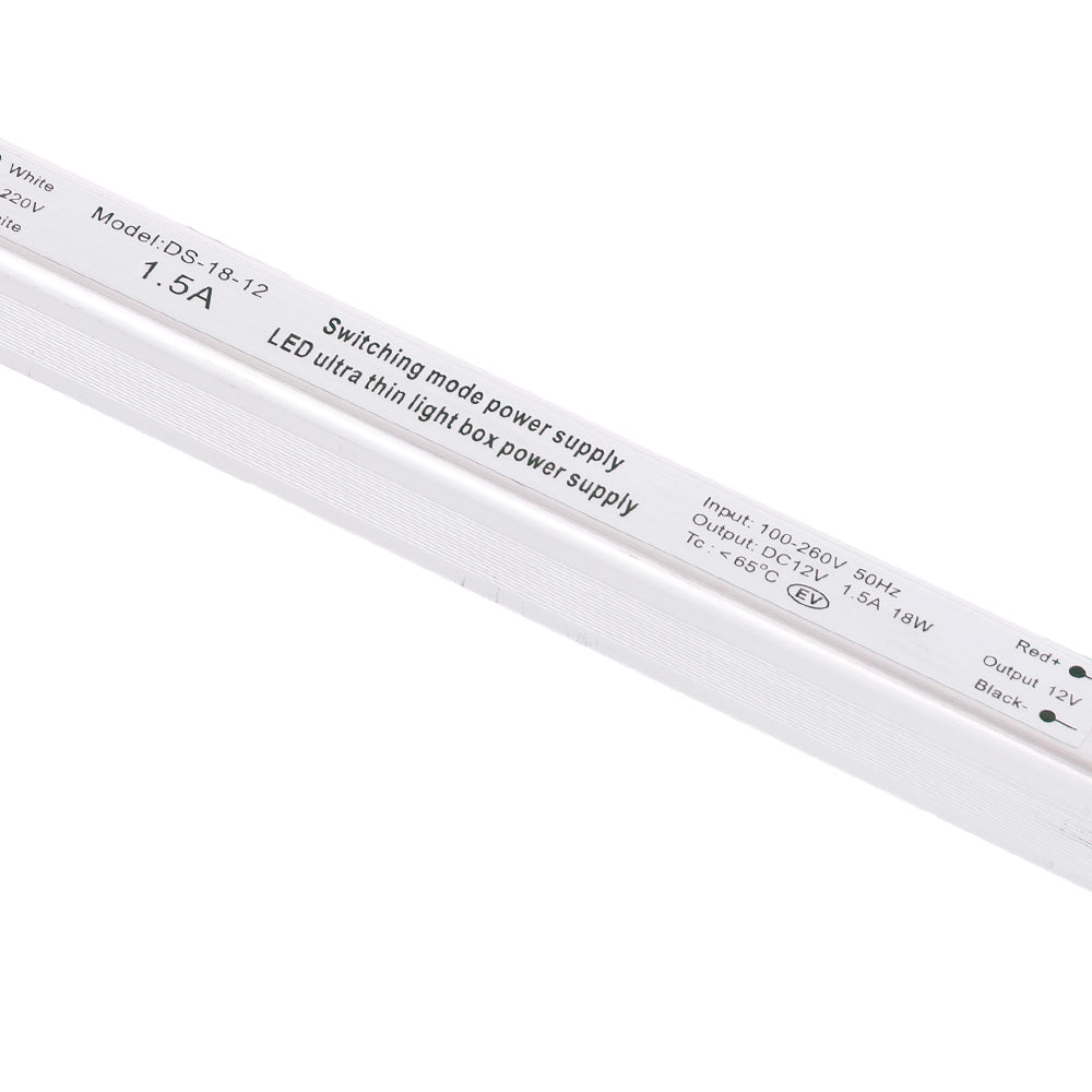 Transformador LED Ultrafino 18W 12VDC_110V-220V/AC IP20 [CP-18-12_220 IP21]