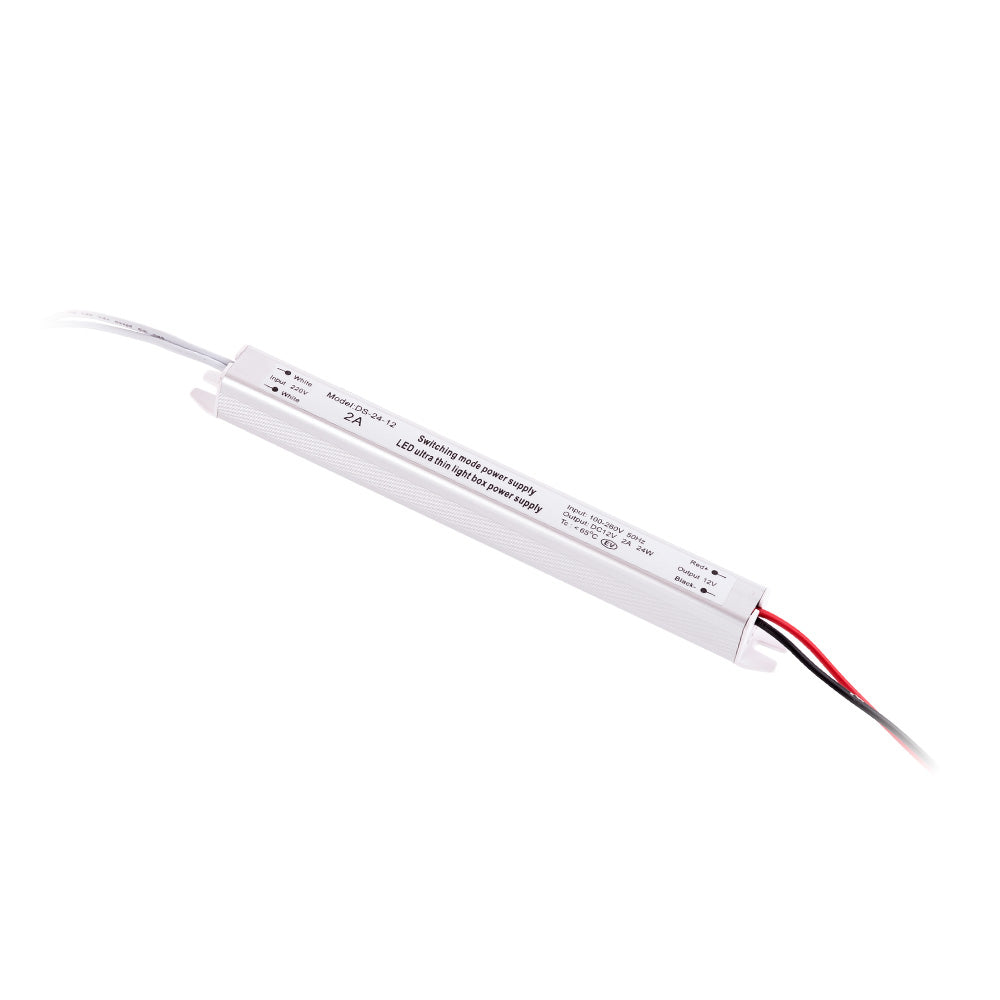 Transformador LED Ultrafino 24W 12VDC_110V-220V/AC IP20 [CP-24-12_220 IP21]