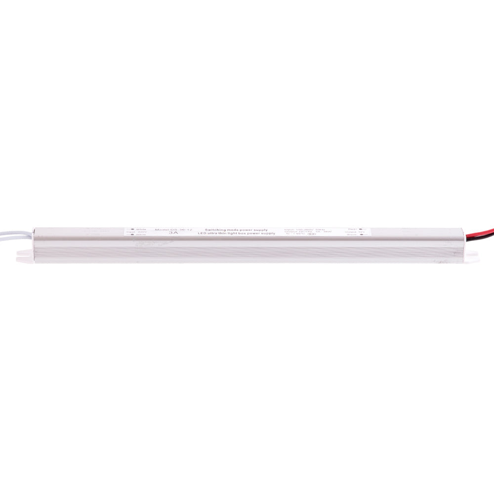 Transformador LED Ultrafino 36W 12VDC_110V-220V/AC IP20 [CP-36-12_220 IP21]