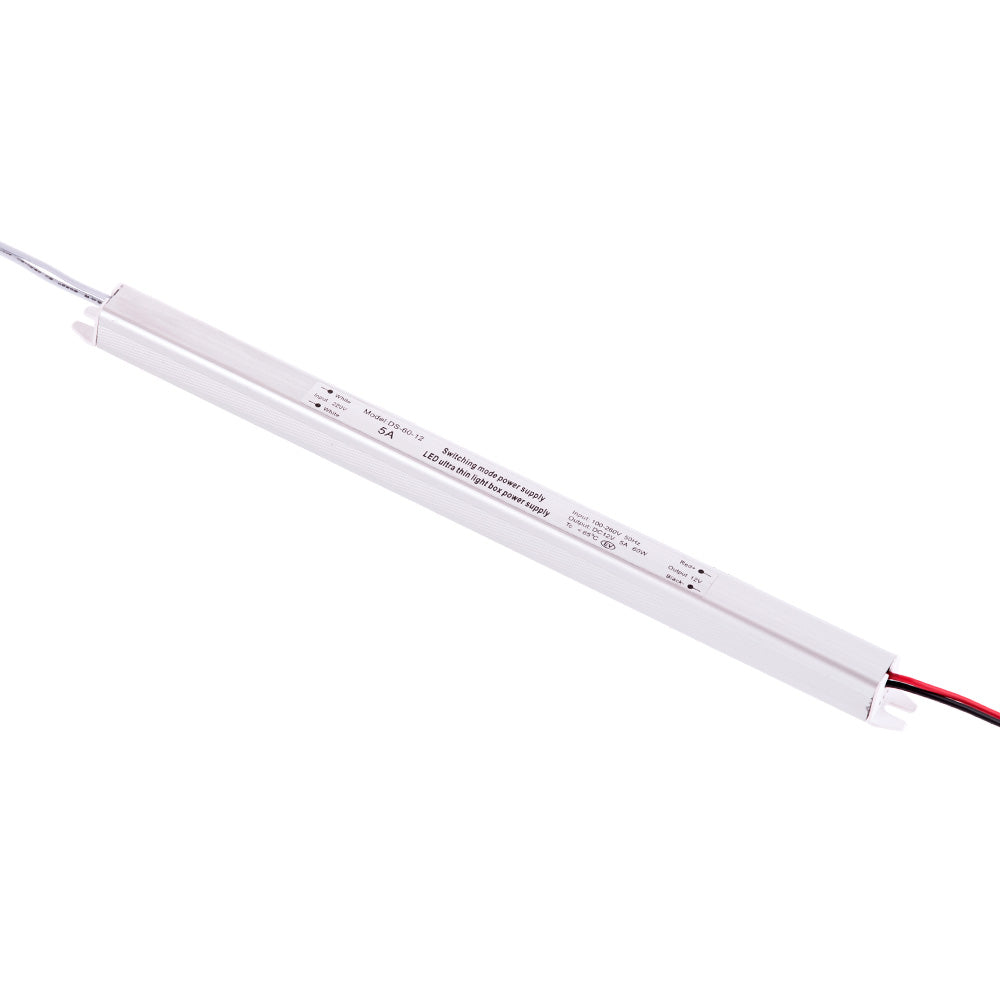 Transformador LED Ultrafino 60W 12VDC_110V-220V/AC IP20 [CP-60-12_220 IP21]