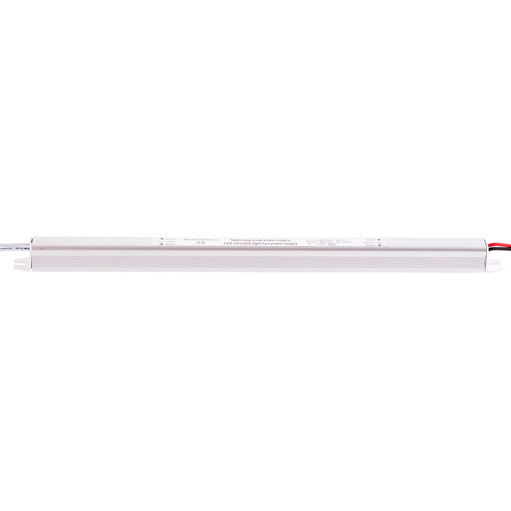 Transformador LED Ultrafino 60W 12VDC_110V-220V/AC IP20 [CP-60-12_220 IP21]