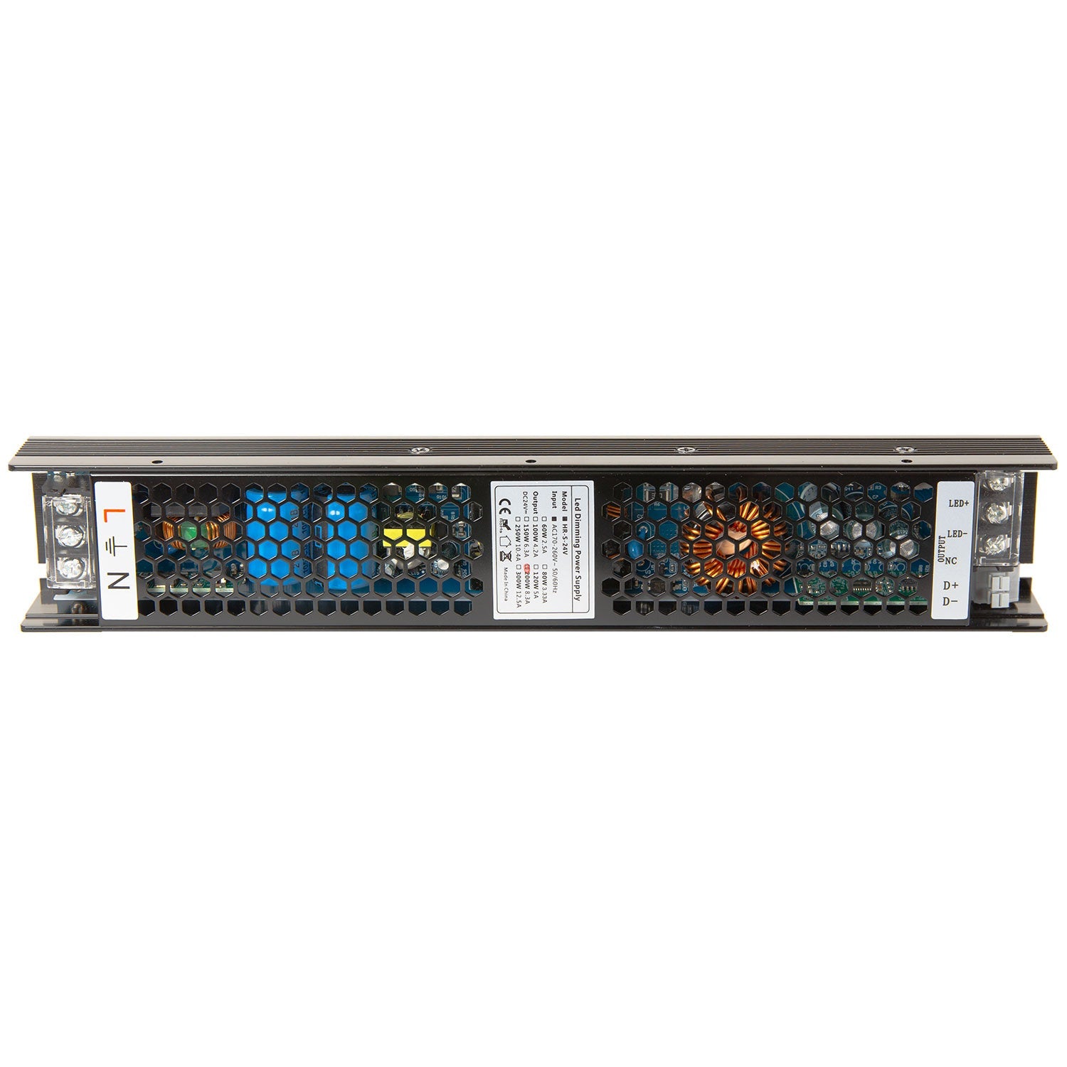 Dimmbarer 0-10V LED-Treiber 170-260V 24V 8.3A 200W IP20 [CP-HRS-200-24]