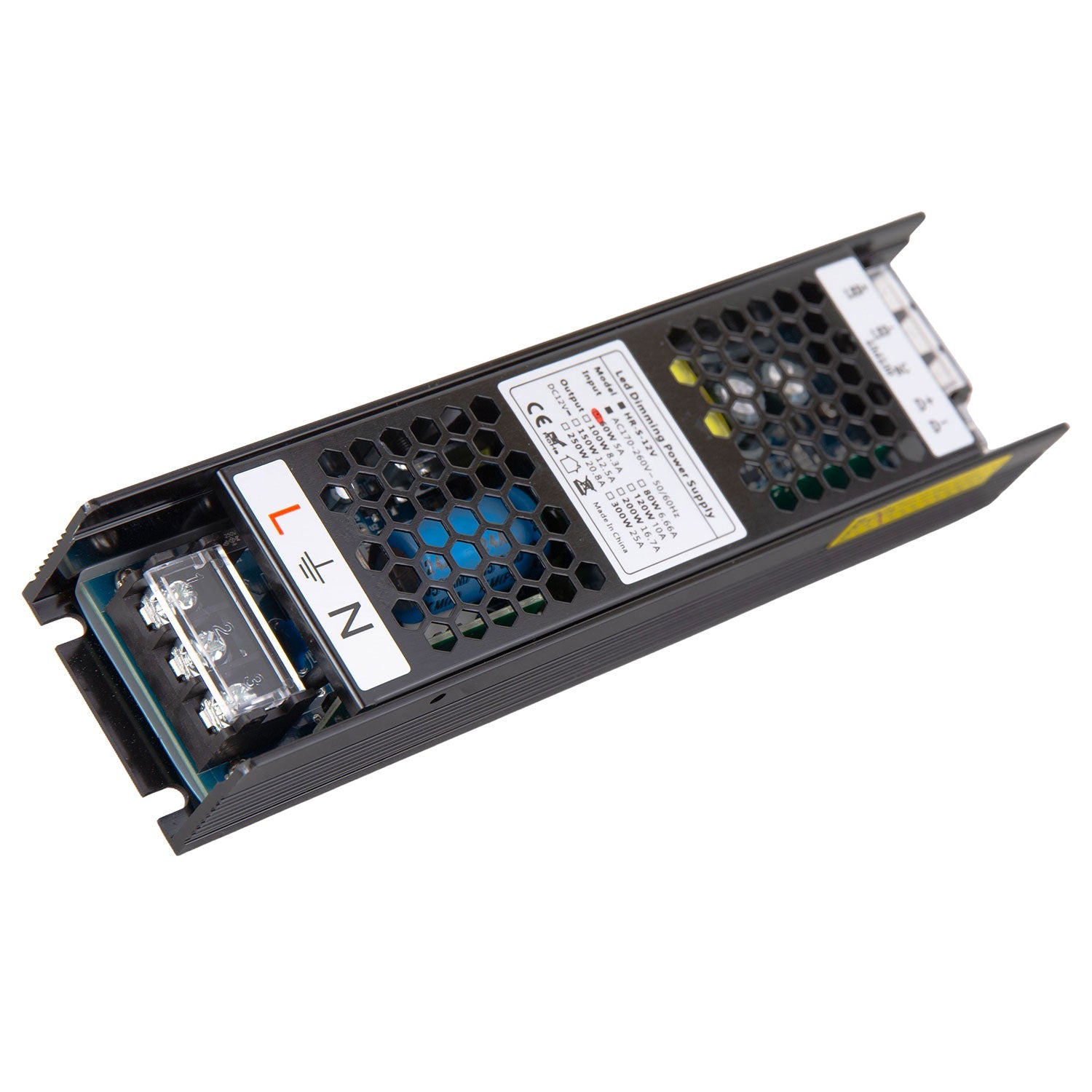 Dimmbarer LED-Treiber 0-10V 170-260V 12V 5A 60W IP20 [CP-HRS-60-12]