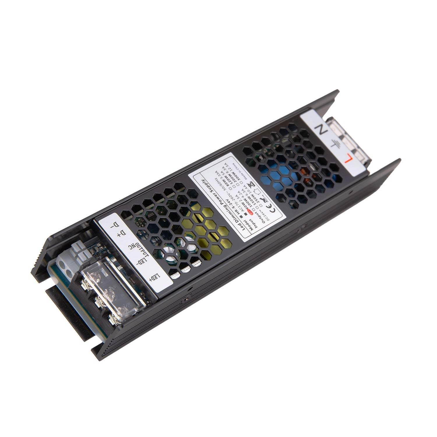 Dimmbarer LED-Transformator 0-10V 170-260V 24V 2,5A 60W IP20 [CP-HRS-60-24]