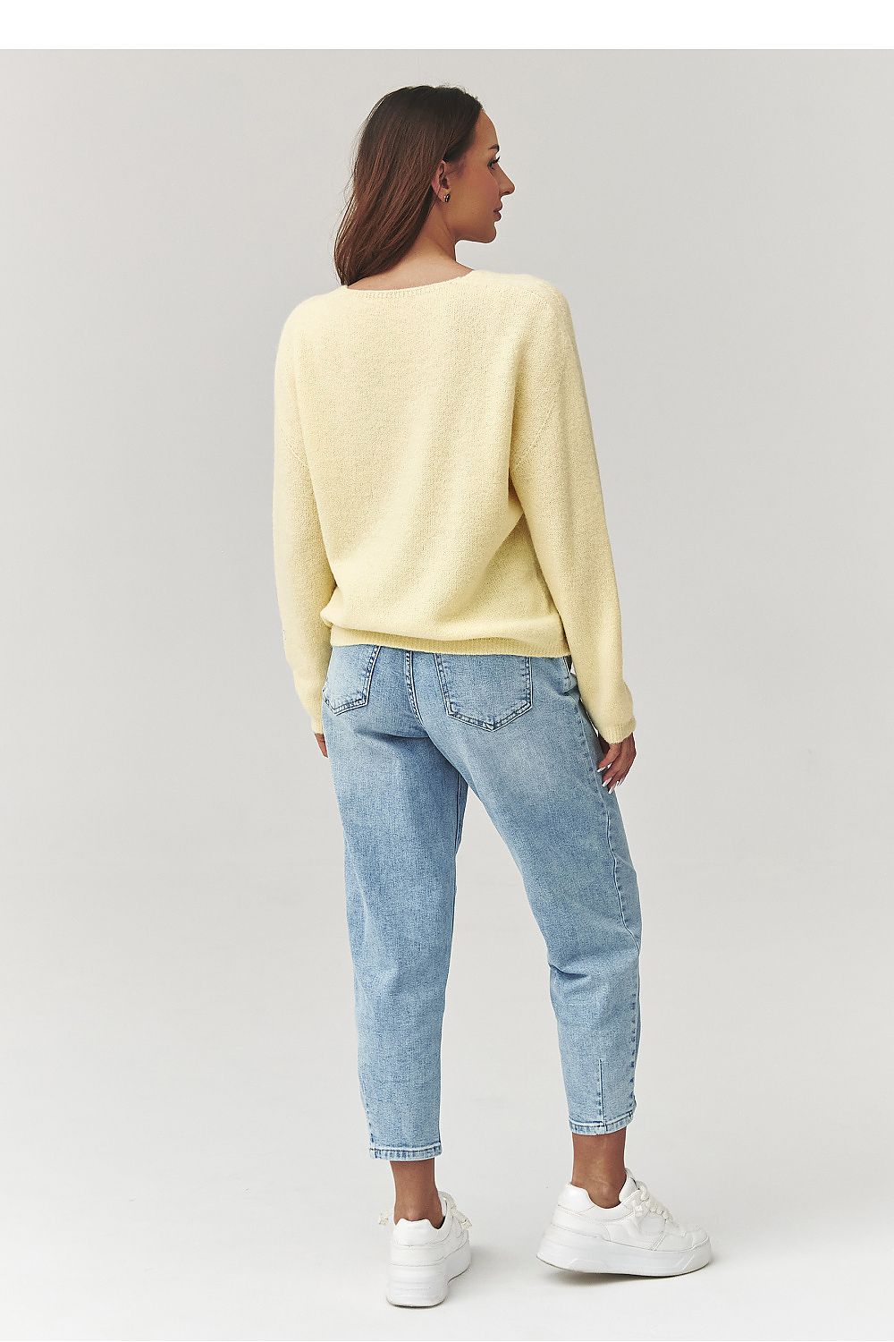 Cardigan model 223254 Makadamia