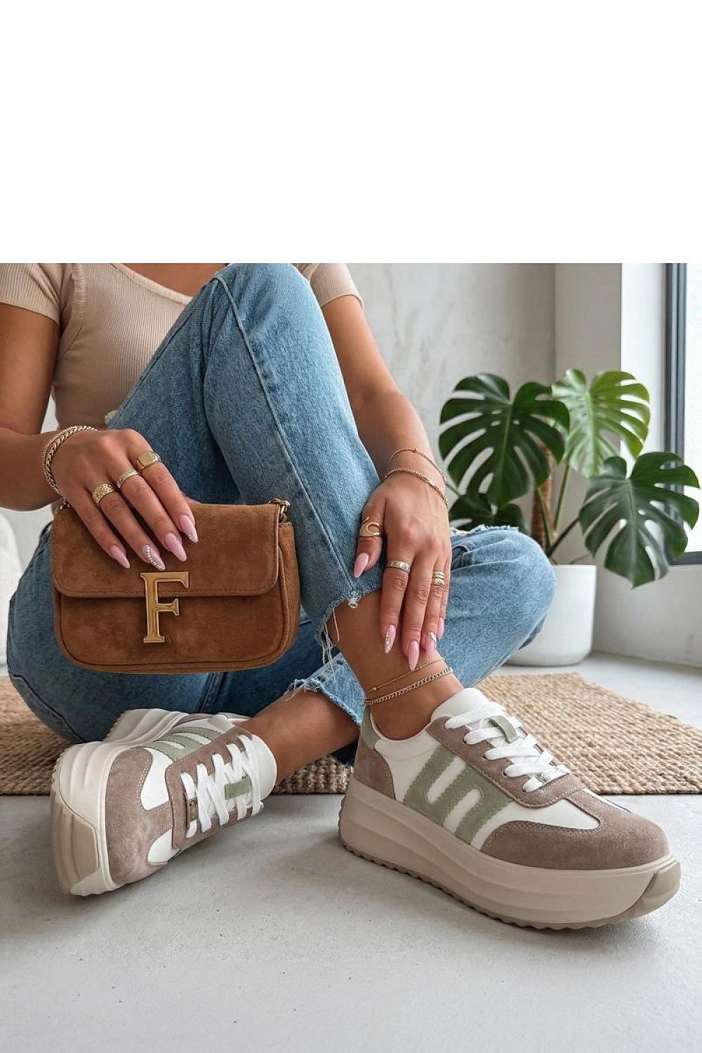 Platform sneakers model 226029 Solea