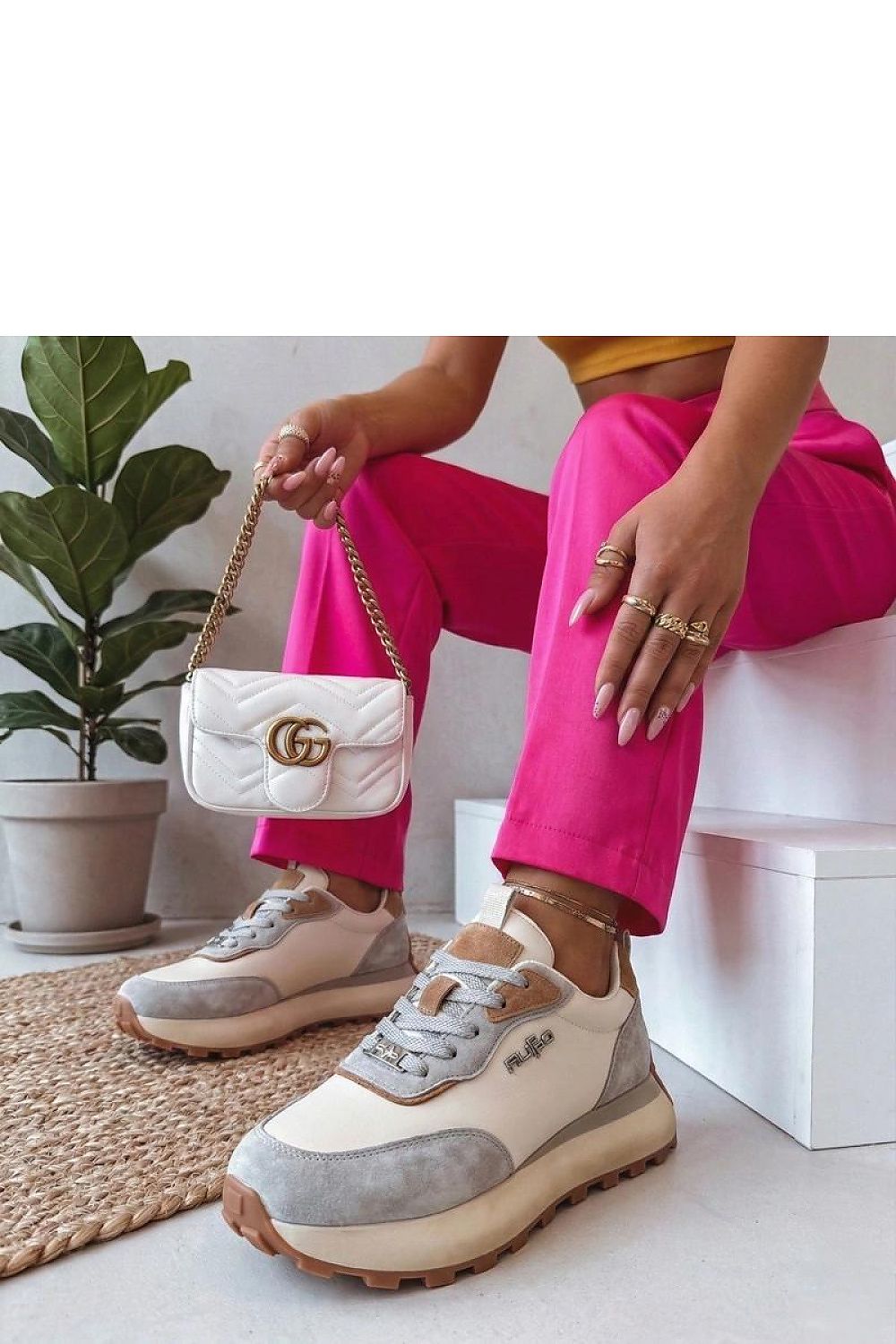 Platform sneakers model 226041 Solea