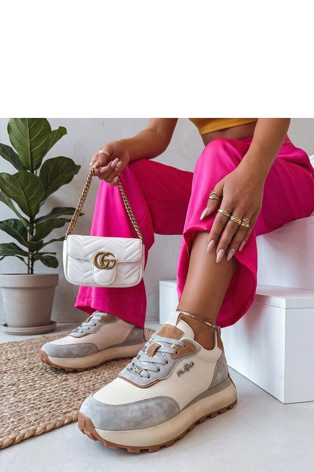 Platform sneakers model 226041 Solea