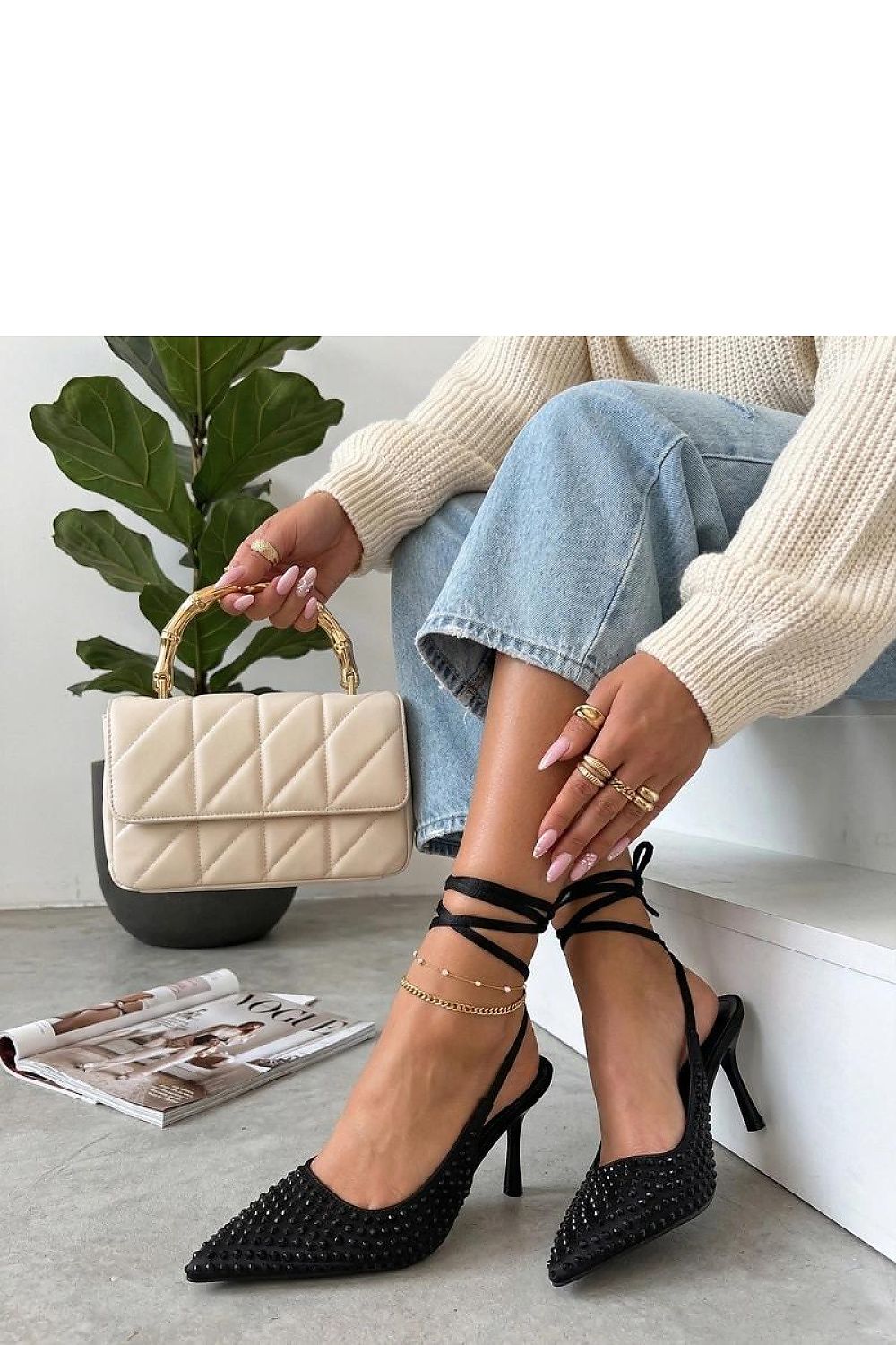 Strappy high heels model 227285 Solea