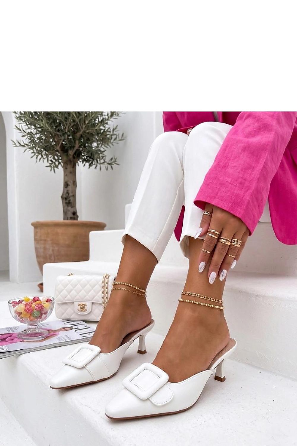  Heeled sandals model 228203 Solea 