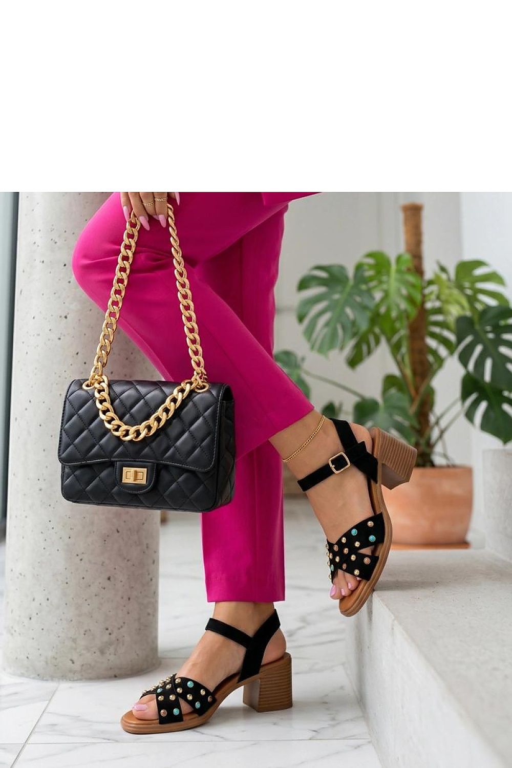  Heel sandals model 228219 Solea 