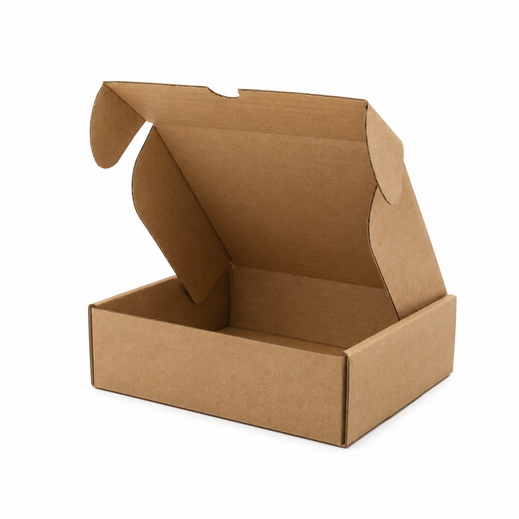 Caixa Ecológica em Cartão KRAFT 18x12x4,5 cm