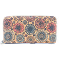 Various patterns natural cork women zipper card wallet- Vegan Cork Wallet BAG-2219