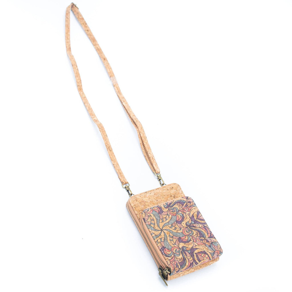 Handytasche aus Naturkork für Damen, Umhängetasche BAGD-2240