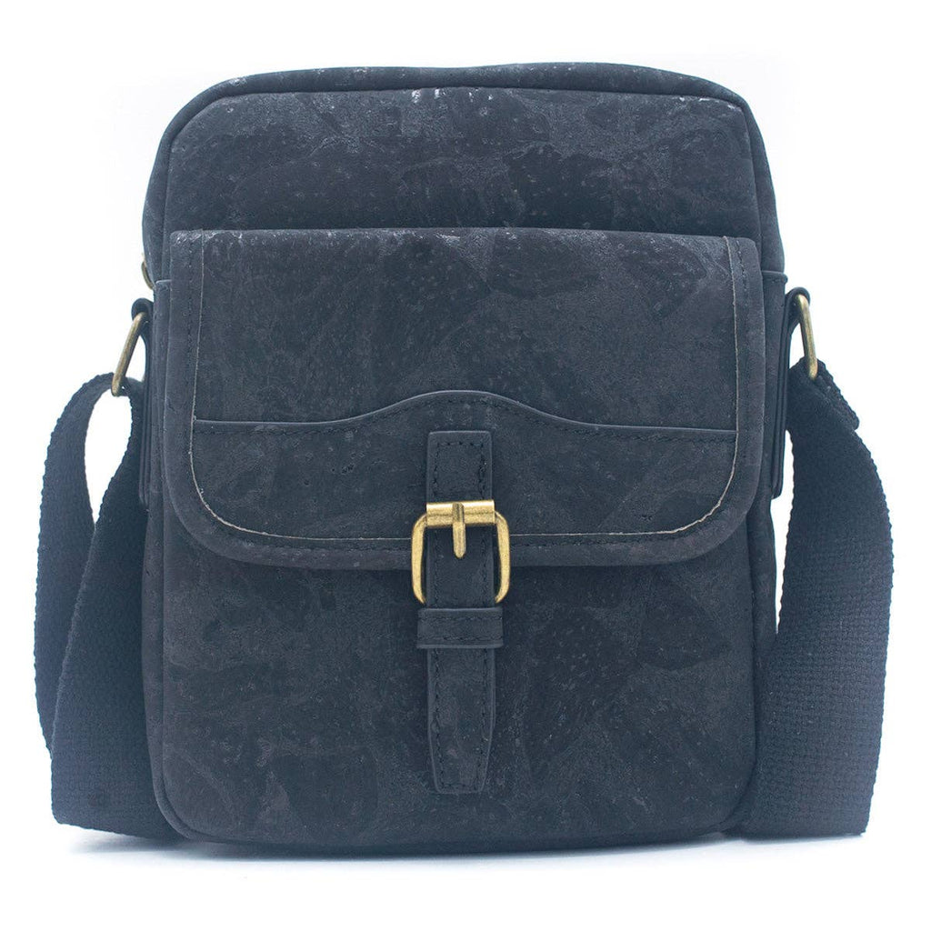 Umhängetasche für Herren aus Naturkork, Magnetverschluss BAG-2272