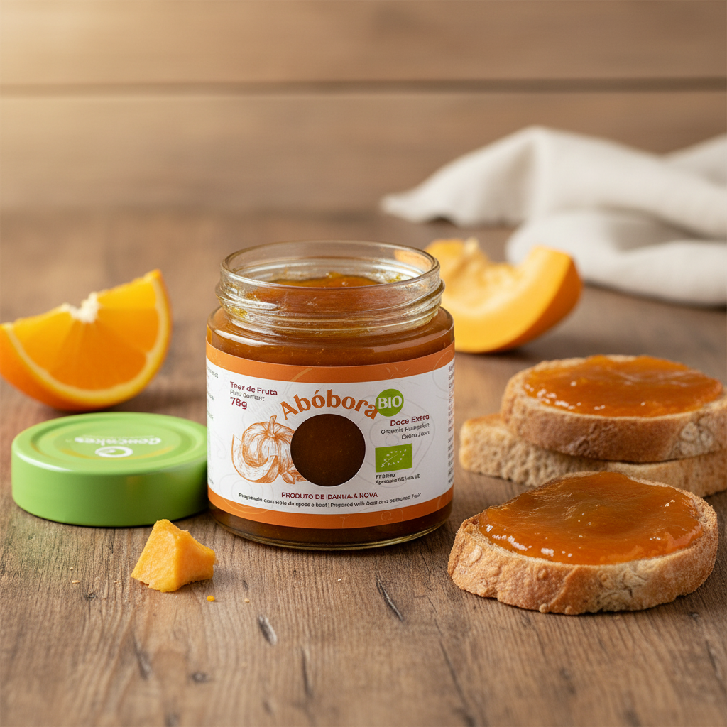 Bio-Kürbis-Fruchtaufstrich