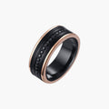 Wolframring mit Zirkonia