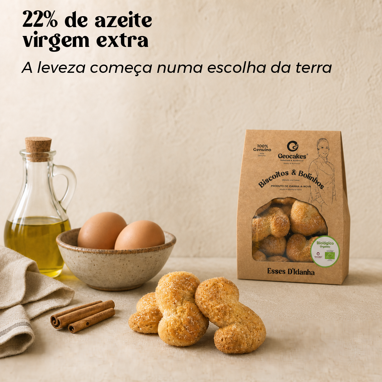 Esses d'Idanha Biológicos da Beira Baixa – Handgemachte Kekse | Geocakes