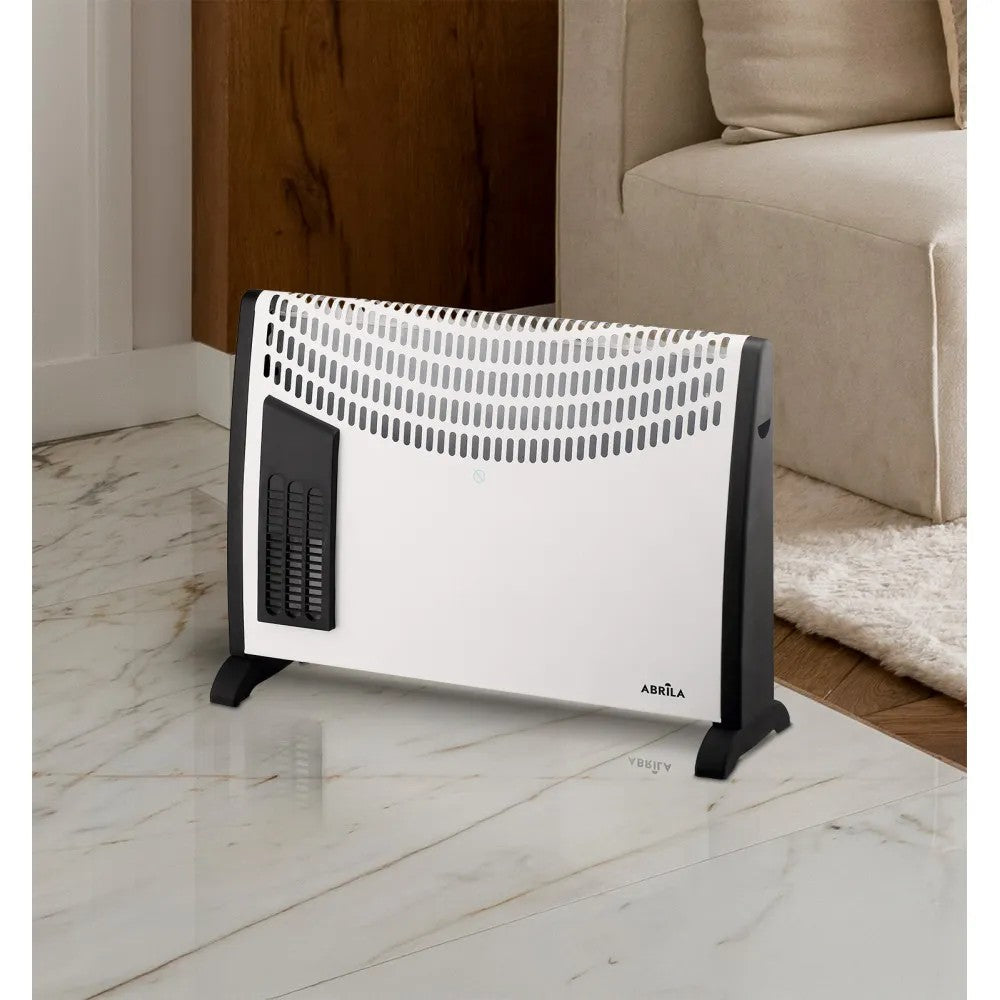 Konvektor Falla 2000W Weiß, 3 Leistungsstufen, Turbo-Funktion, Überhitzungsschutz, Griff, einstellbares Thermostat
